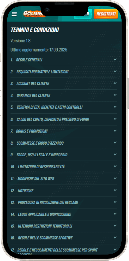 Golisimo Casino Sicurezza e Licenza